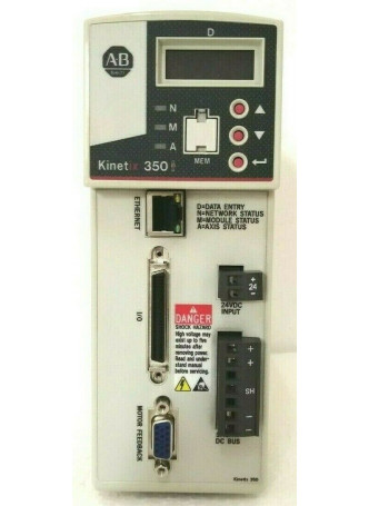 Allen Bradley Kinetix 350 3.0kW Servo Drive Catalog #: 2097-V34PR6-LM