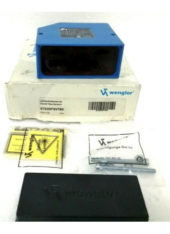 WENGLOR XT200PXVT80 Laser Sensor with Transient Time